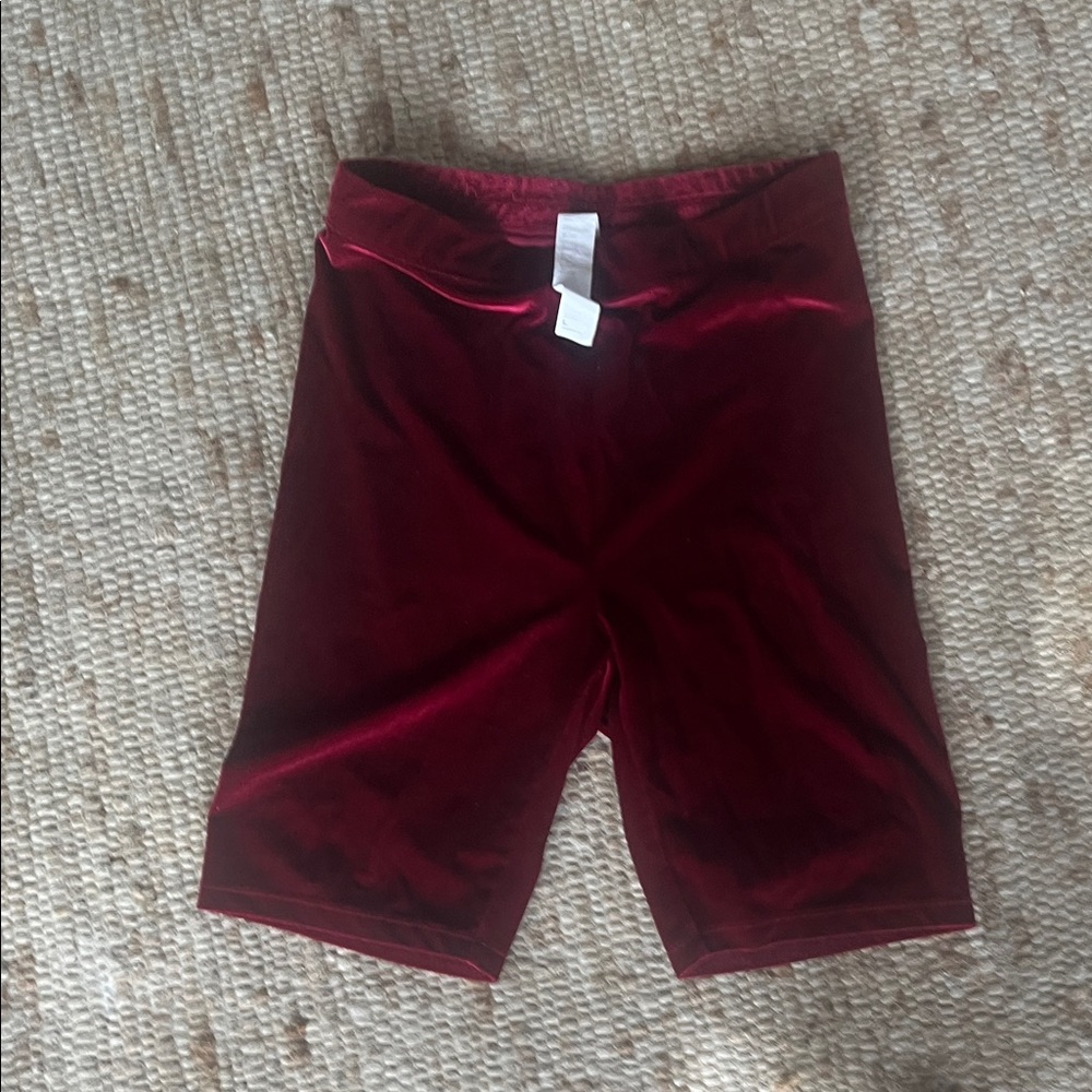 Red Velvet Shorts